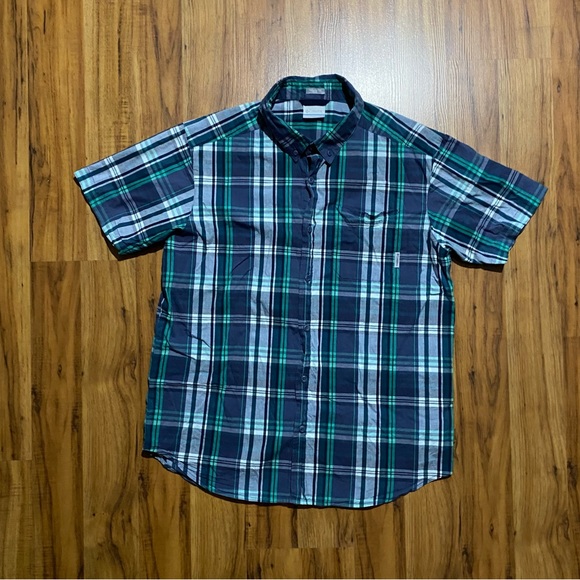 Columbia Sportswear Company Men’s Button Down Short Sleeve Shirt Regular Size L - Picture 4 of 14